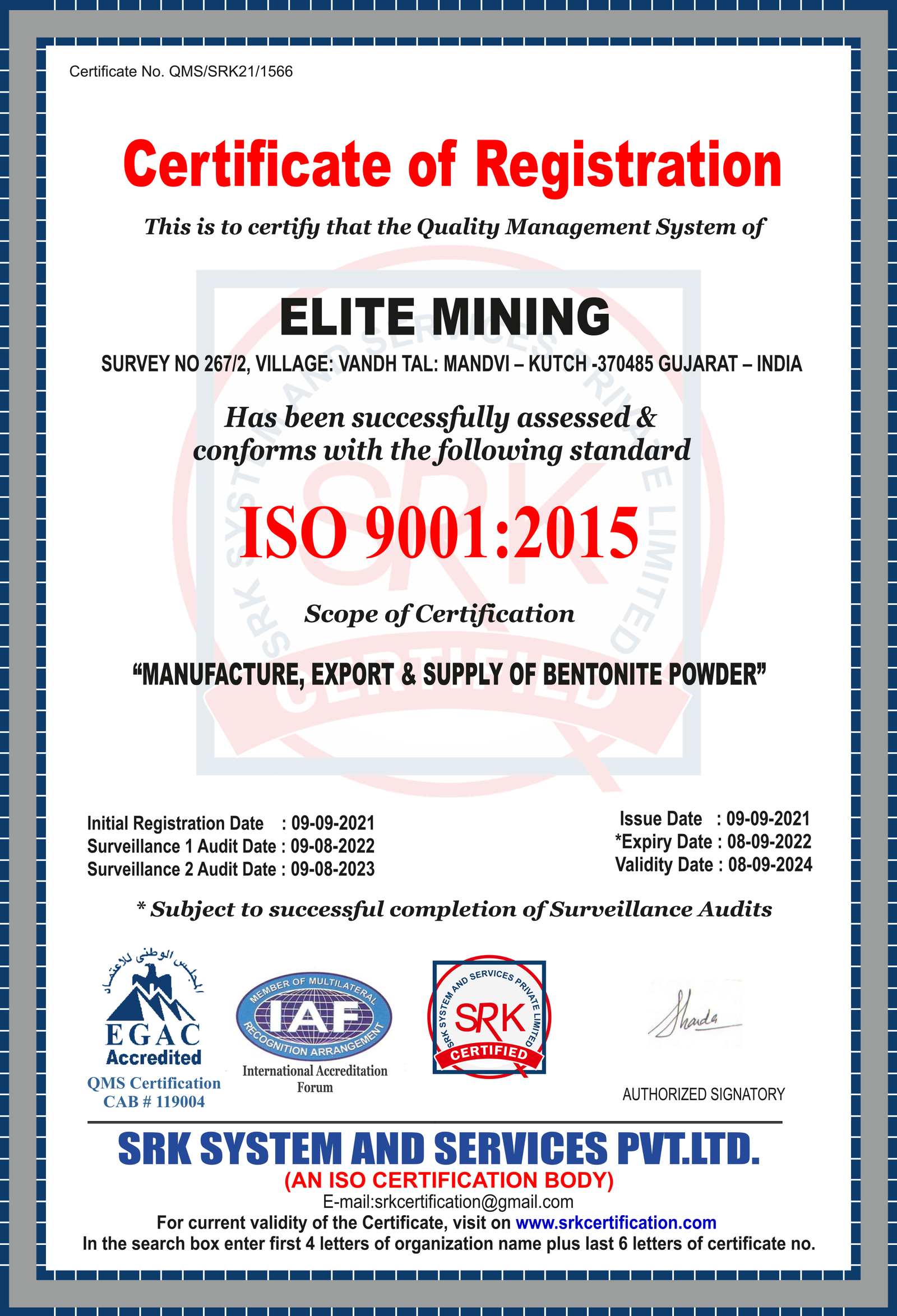 ISO 9001:2015
